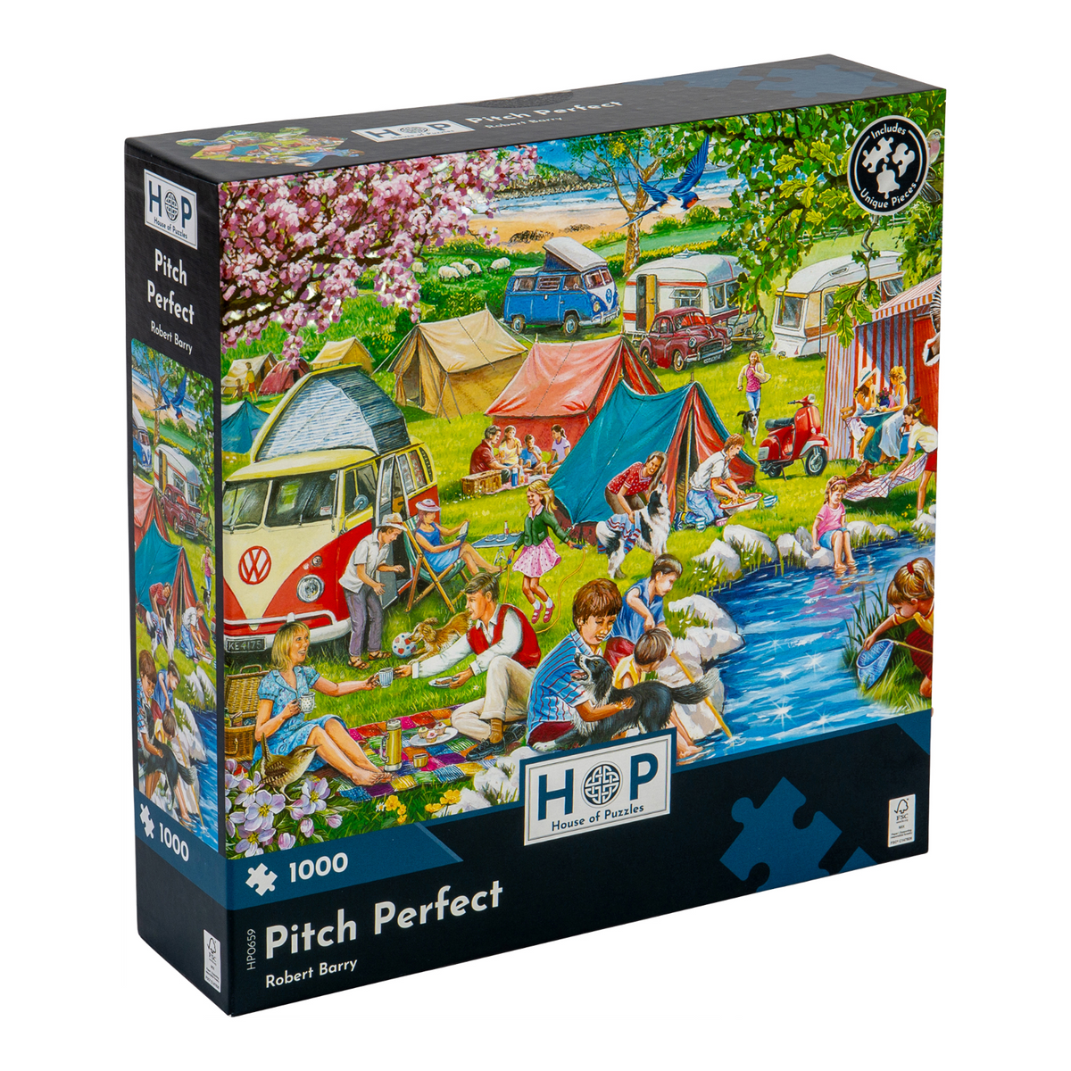 Box, turned right: Pitch Perfect – 1000 Piece Jigsaw Puzzle (House of Puzzles)