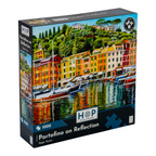 Box, turned right: Portofino on Reflection – 1000 Piece Jigsaw Puzzle (House of Puzzles)