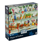 Box, turned right: Posies & Produce – 1000 Piece Jigsaw Puzzle (House of Puzzles)