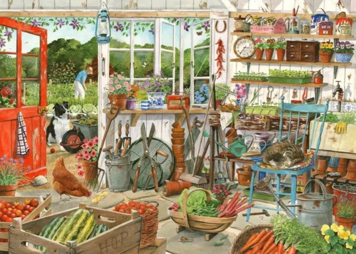 Potting Shed – 1000 Piece Jigsaw Puzzle (HOP)