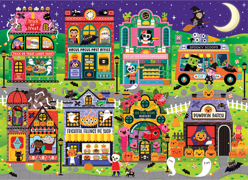 Boo Town – 350 Piece Jigsaw Puzzle (Cobble Hill)