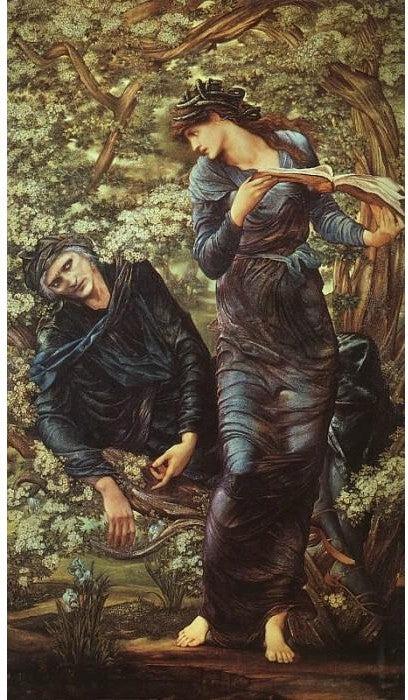Artwork: The Beguiling of Merlin, 1872-1877 by Edward Burne-Jones – 1000 Piece Jigsaw Puzzle (Dtoys)