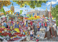 Artwork: Market Day, Norwich – 1000 Piece Jigsaw Puzzle (Gibsons)