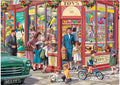 Artwork, puzzle 1 of 4: Corner Shops – 4 X 1000 Piece Jigsaw Puzzles (Falcon de luxe)