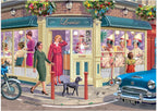 Artwork, puzzle 4 of 4: Corner Shops – 4 X 1000 Piece Jigsaw Puzzles (Falcon de luxe)