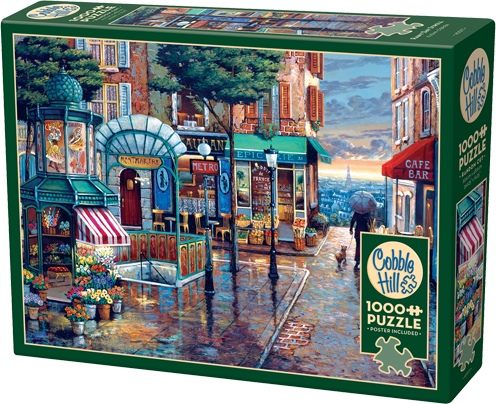 Rainy Day Stroll – 1000 Piece Jigsaw Puzzle (Cobble Hill)