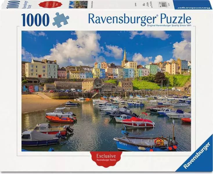 Tenby Harbour, Wales - 1000 Piece Jigsaw Puzzle (Ravensburger)
