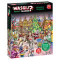 Wasgij Advent Calendar 2025: Reindeer Rumpus! – 24 x 54 Piece Jigsaw Puzzles (Wasgij)