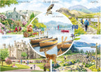 Artwork: The Lake District by Richard Macneil - 1000 Piece Jigsaw Puzzle (Gibsons)