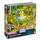 Box, turned right: Riverside Glade – 500 XL Piece Jigsaw Puzzle (House of Puzzles)