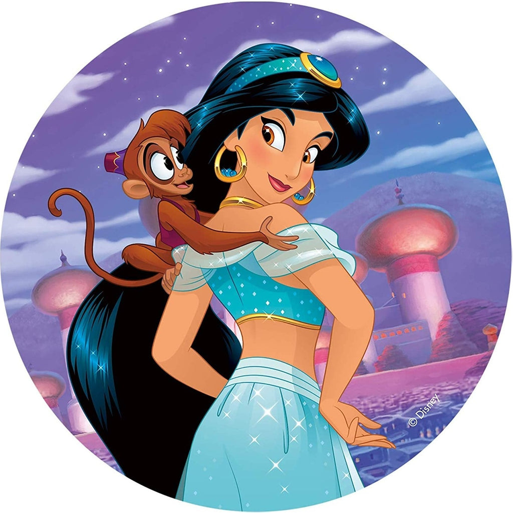 Artwork, puzzle 1 of 4: Disney Princess – 4 In 1 Round Puzzles – Jigsaw Puzzle (Jumbo)