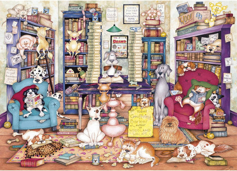 Artwork: Bark’s Books – 1000 Piece Jigsaw Puzzle (Gibsons)