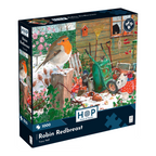 Box, turned right: Robin Redbreast by HOP – 1000 Piece Jigsaw Puzzle (House of Puzzles)