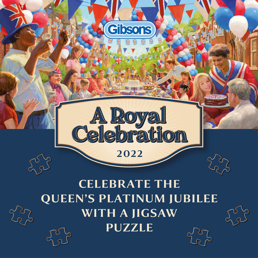 Gibsons - Royal Celebrations - 4 x 500 Piece Jigsaw Puzzles