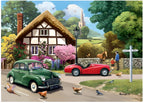 Artwork: Leisure Days No.9, A Country Drive – 1000 Piece Jigsaw Puzzle (Ravensburger)