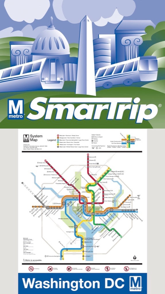 Artwork: DC Metro Map - 100 Piece Jigsaw Puzzle (New York Puzzle Company)