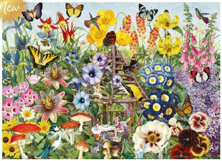 Fairy Garden – 500 XL Piece Jigsaw Puzzle (Gibsons)