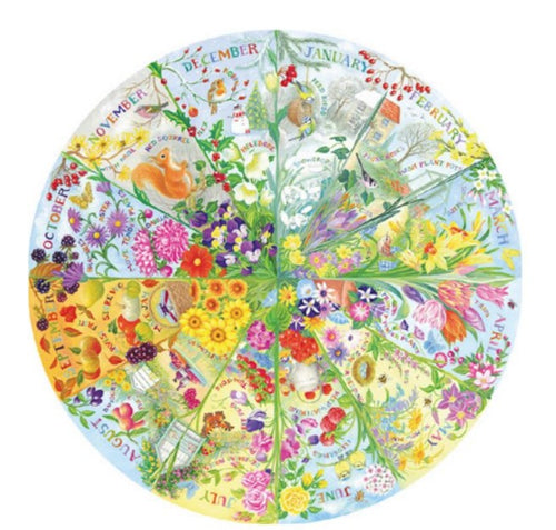 A Year in the Garden – 500 Piece Jigsaw Puzzle (Gibsons)