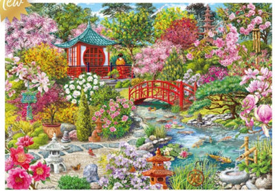 The Japanese Garden – 100XXL Piece Jigsaw Puzzle (Gibsons)