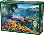 Box, straight on: Seashore - 1000 Piece Jigsaw Puzzle (Cobble Hill)
