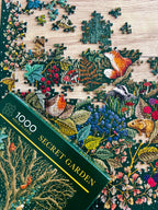 Contents: Secret Garden – 1000 Piece Jigsaw Puzzle (Gibsons)