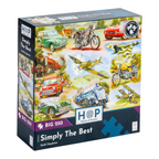 Box, turned right: Simply The Best – 250 Piece Jigsaw Puzzle (House of Puzzles)