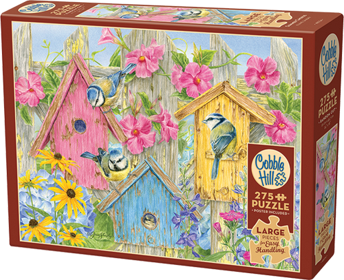 Summer Chorus – 275 Piece Jigsaw Puzzle (Cobble Hill) - Completed Puzzle