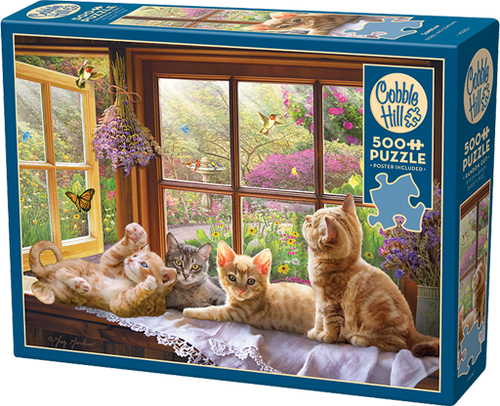Sunbeam – 500 Piece Jigsaw Puzzle (Cobble Hill) - Completed Puzzle