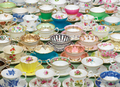 Artwork: Teacups - 1000 Piece Jigsaw Puzzle (Cobble Hill)