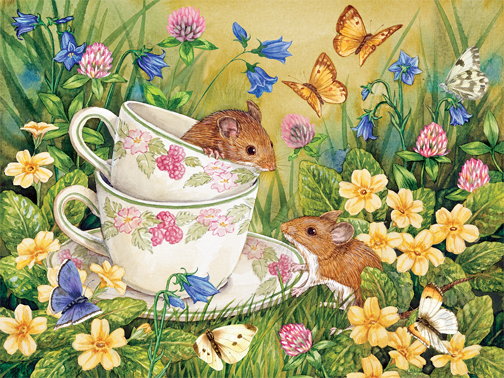 Tea for Two – 275 Piece Jigsaw Puzzle (Cobble Hill)