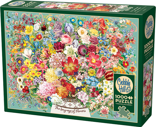 The Language of Flowers – 1000 Piece Jigsaw Puzzle (Cobble Hill)