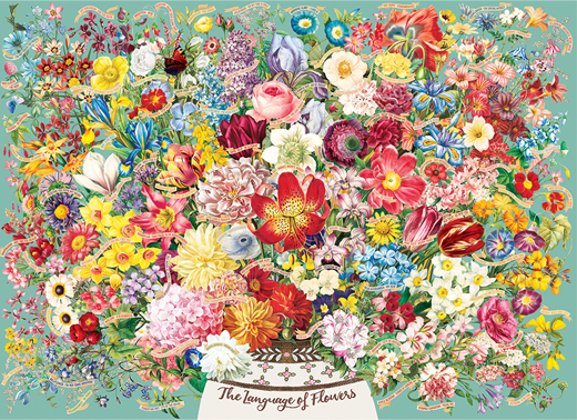 The Language of Flowers – 1000 Piece Jigsaw Puzzle (Cobble Hill)