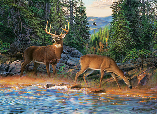 The Rivers Edge – 1000 Piece Jigsaw Puzzle (Cobble Hill)