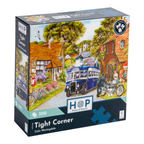 Box, turned right: Tight Corner – 500 Piece Jigsaw Puzzle (House of Puzzles)