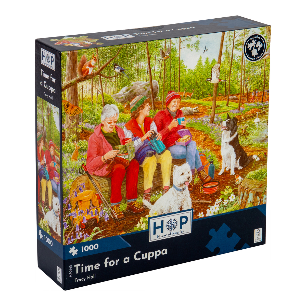 Box, turned right: Time For a Cuppa – 1000 Piece Jigsaw Puzzle (House of Puzzles)