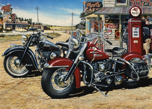 Two for the Road – 1000 Piece Jigsaw Puzzle (Cobble Hill)