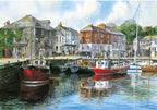 Artwork, puzzle 4 of 4: Cornwall By The Sea by Terry Harrison - 4 x 500 Piece Jigsaw Puzzle (Gibsons)