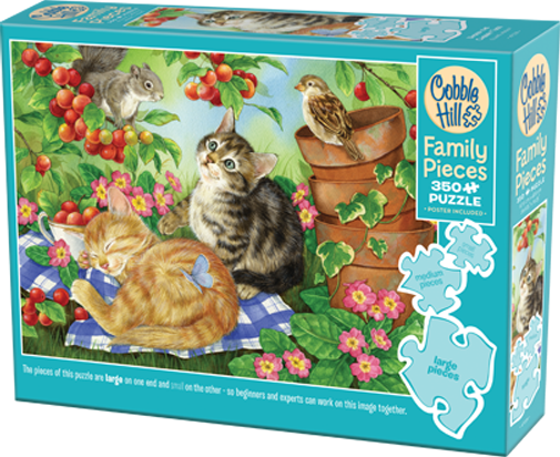 Under the Cherry Tree – 350 Piece Jigsaw Puzzle (Cobble Hill)