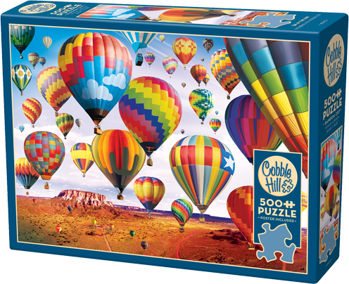 Up in the Air – 500 Piece Jigsaw Puzzle (Cobble Hill)
