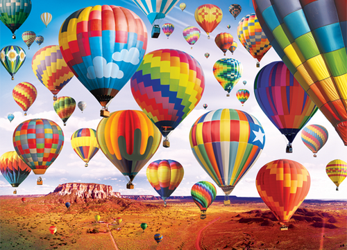 Up in the Air – 500 Piece Jigsaw Puzzle (Cobble Hill)