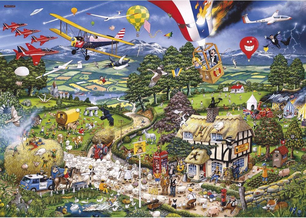 Artwork: I Love the Country – 1000 Piece Jigsaw Puzzle (Gibsons)