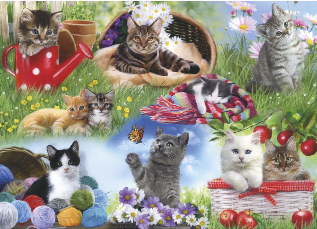 Artwork: Cats – 12 Piece Jigsaw Puzzle (Gibsons)