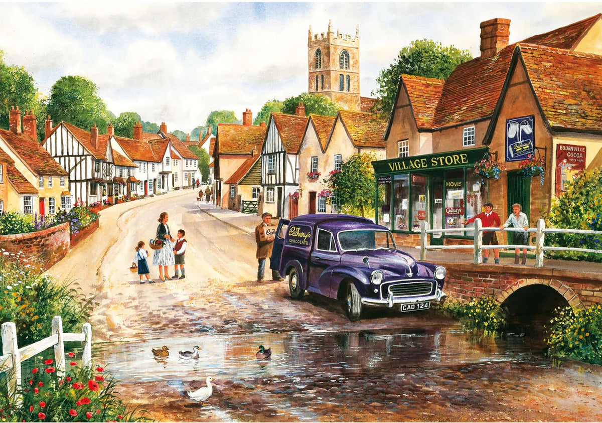 Artwork: A Welcome Delivery by Terry Harrison - 250XL Piece Jigsaw Puzzle (Gibsons)