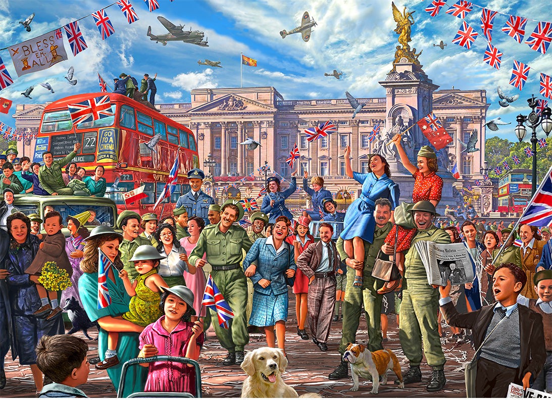 Artwork: Final Days of War – 1000 Piece Jigsaw Puzzle (Gibsons)
