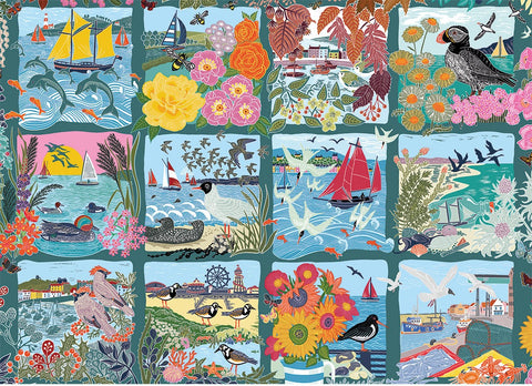 Artwork: Coastal Calling – 1000 Piece Jigsaw Puzzle (Gibsons)