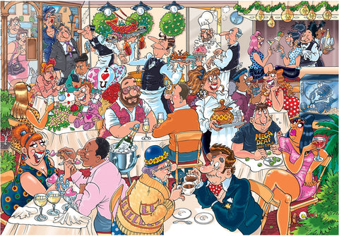 Artwork: Wasgij Mystery 26: Date Night! – 1000 Piece Jigsaw Puzzle (Wasgij)