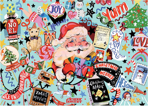 Artwork: Christmas Wishes – 1000 Piece Jigsaw Puzzle (Falcon Contemporary)
