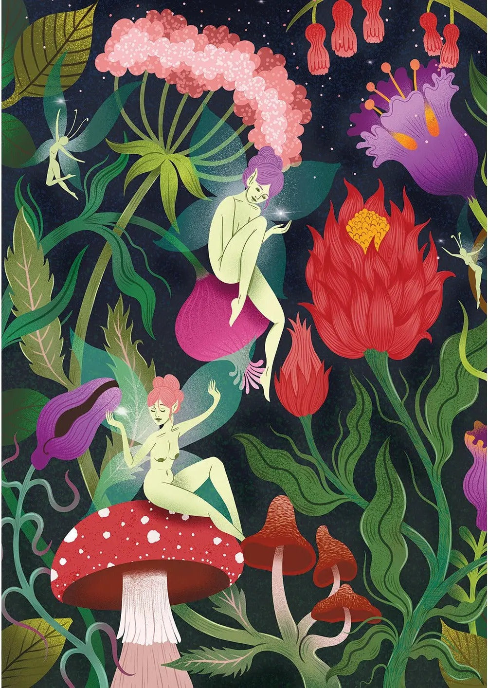 Artwork: The Fairy Garden - 1000 Piece Jigsaw Puzzle (Hachette)