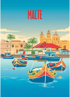 Artwork: Malta Escape - 500 Piece Jigsaw Puzzle (Hachette)