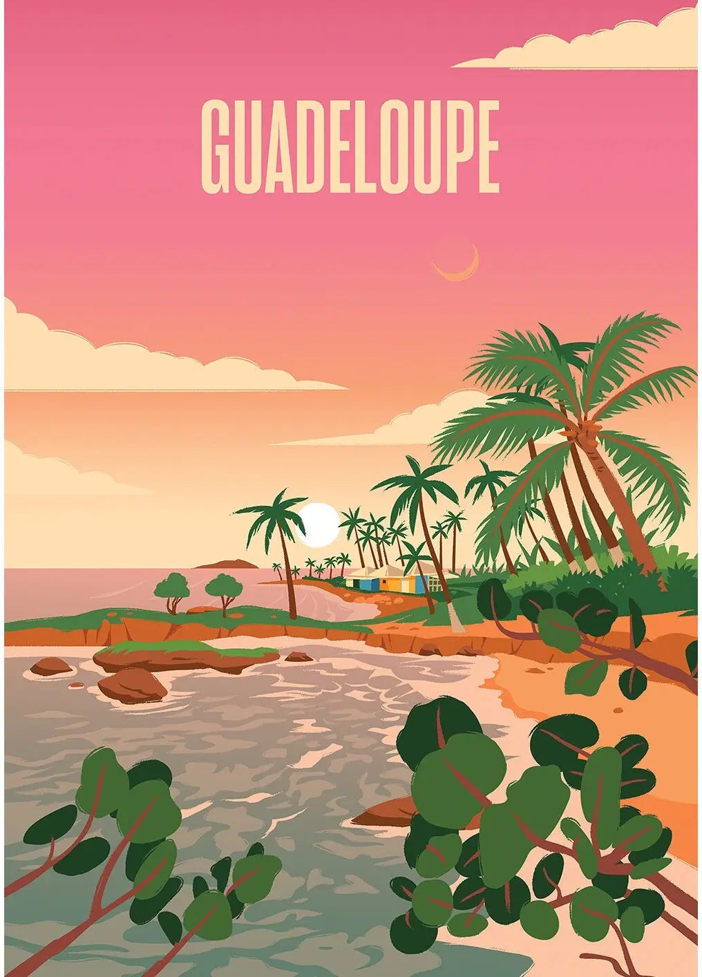 Artwork: Guadeloupe Escape - 500 Piece Jigsaw Puzzle (Hachette)